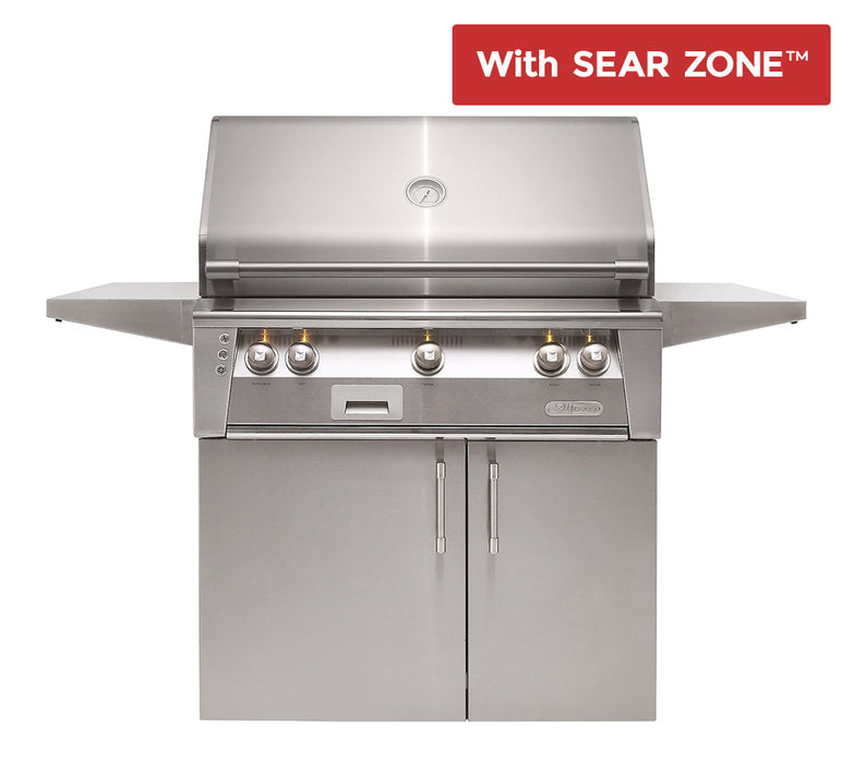 Alfresco 36" Cart Grill with Sear Zone - ALXE-36SZC