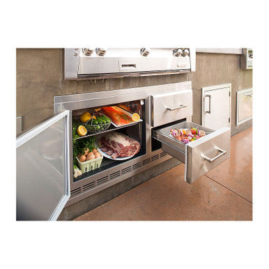 Alfresco 42" 7.25 Cubic Ft. Under-Grill Refrigerator - ARXE-42