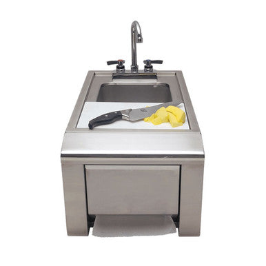 Alfresco 14" Prep & Hand Wash Sink - ASK-T