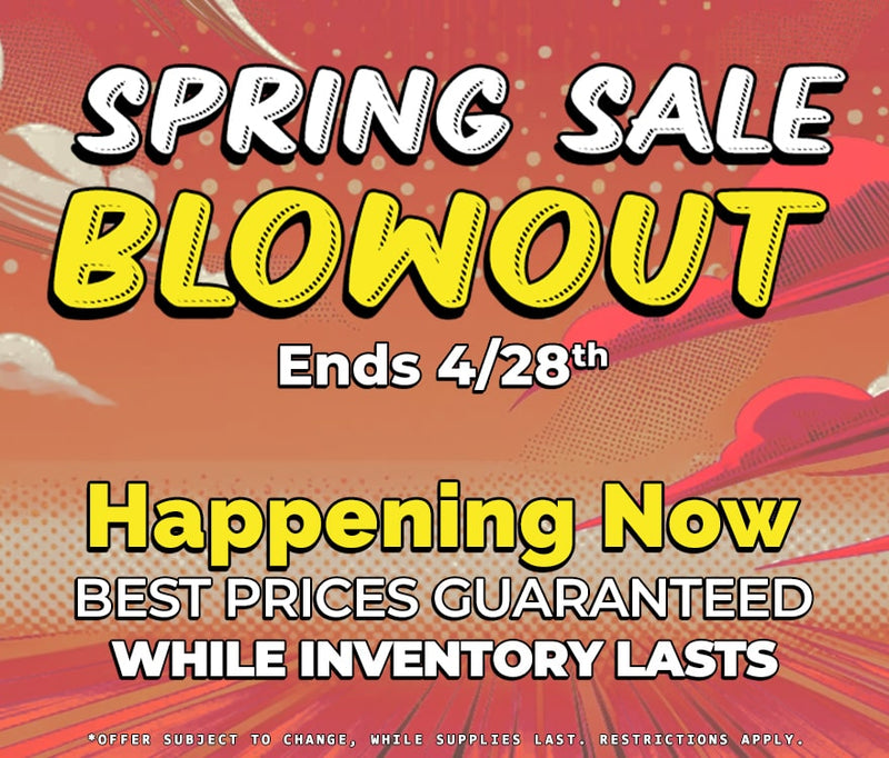 Spring Sale Blowout Banner