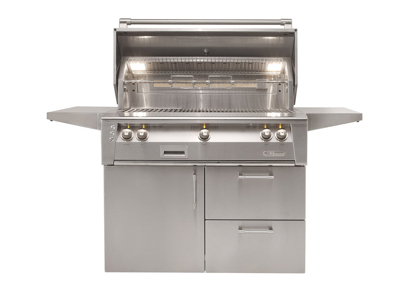 Alfresco 42" Deluxe Cart Grill with Sear Zone - ALXE-42SZCD