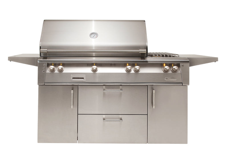 Alfresco Deluxe Cart for 56" Grill - XE-56C