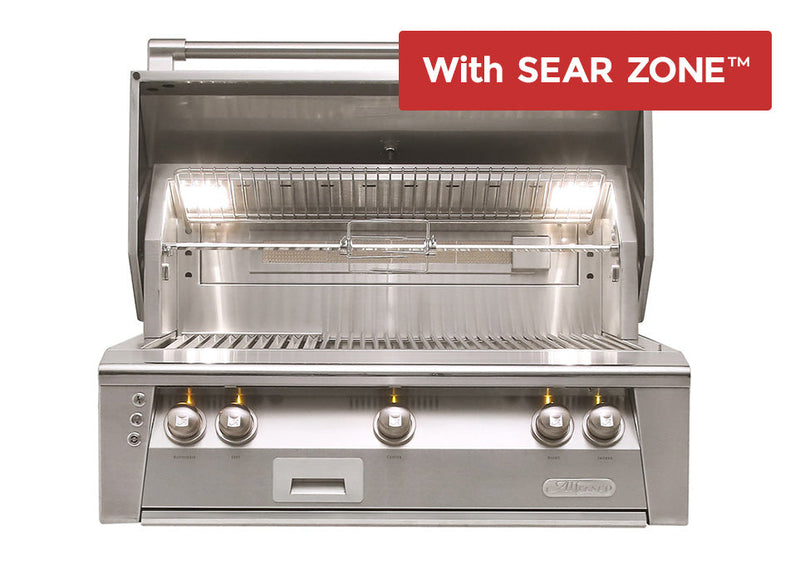 Alfresco 36" Built-In Grill with Sear Zone - ALXE-36SZ