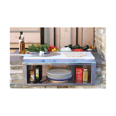Alfresco 30" Pizza Prep & Garnish Rail - APS-30PPC