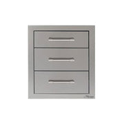 Alfresco 17" Three-Tier Storage Drawers - AXE-3DR-SC