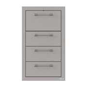 Alfresco 17" Triple Drawer, Towel Holder Combo - AXE-3DRTH-SC