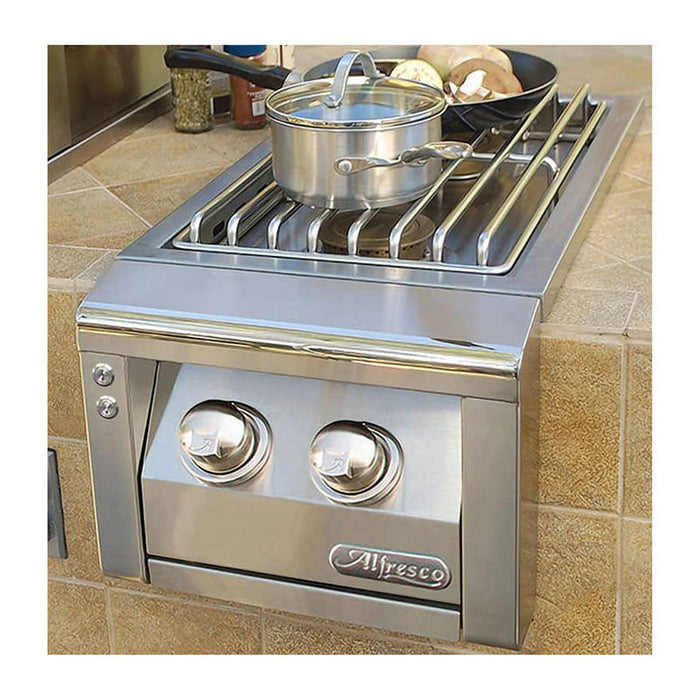 Alfresco Built-In, Dual Sear Zone Side Burner - AXESZ