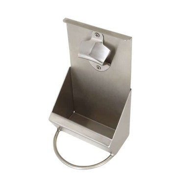 Alfresco Bottle Opener, Cap Catcher & Towel Rack - BO