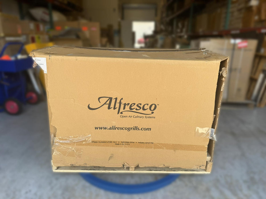Alfresco 42" Built-In Grill with Sear Zone, Stainless Steel, Natural Gas - ALXE-42SZ-NG-OPENBOX