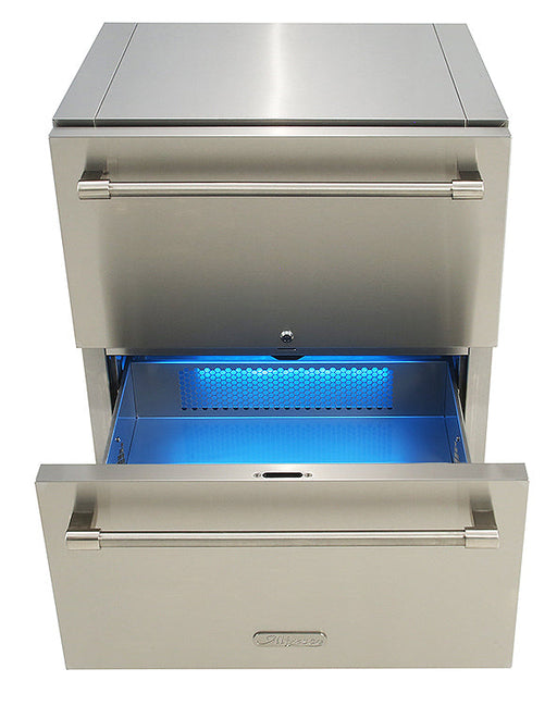 Alfresco 28" PolarCore&trade; Two-Drawer Refrigerator - AR-28D 1