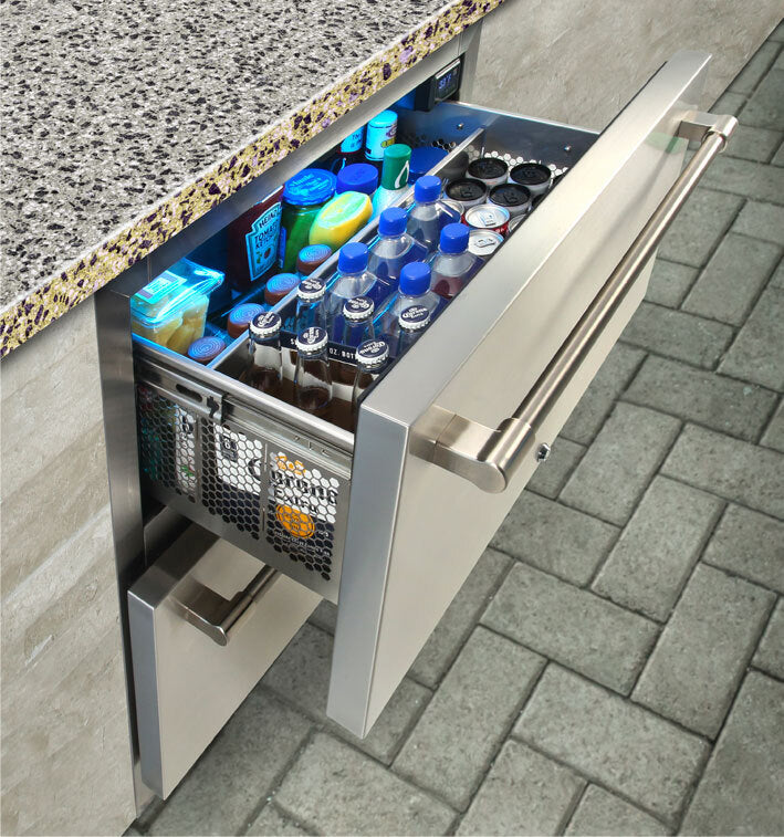 Alfresco 28" PolarCore&trade; Two-Drawer Refrigerator - AR-28D 2