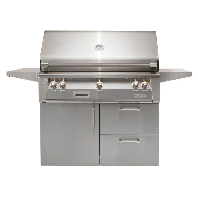 Alfresco 42" Deluxe Cart Grill with Sear Zone - ALXE-42SZCD