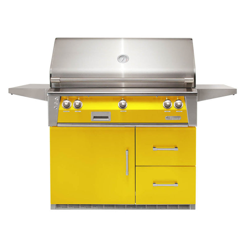 Alfresco 42" Refrigerator Cart Grill with Sear Zone - ALXE-42SZRFG