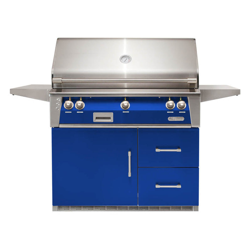 Alfresco 42" Refrigerator Cart Grill with Sear Zone - ALXE-42SZRFG