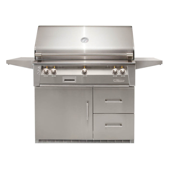 Alfresco 42" Refrigerator Cart Grill with Sear Zone - ALXE-42SZRFG