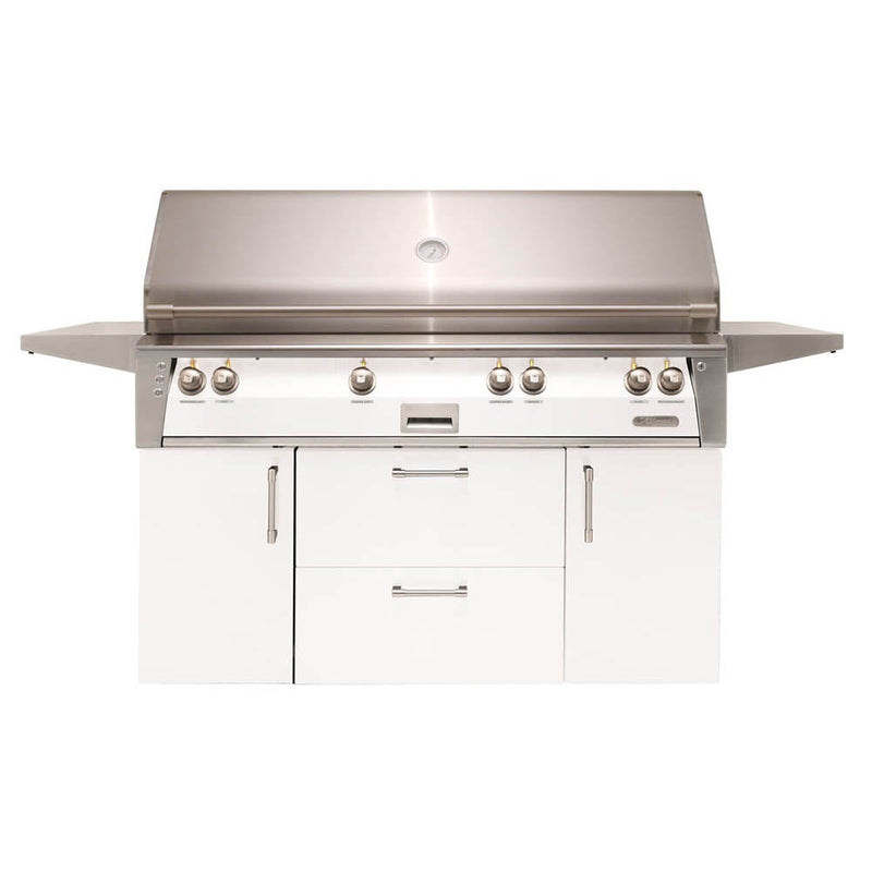 Alfresco 56" Luxury All-Grill Deluxe Cart - ALXE-56BFGC