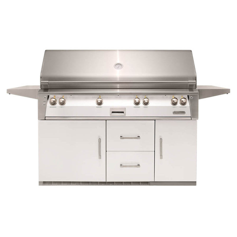 Alfresco 56" Luxury All-Grill Refrigerated Cart - ALXE-56BFGR