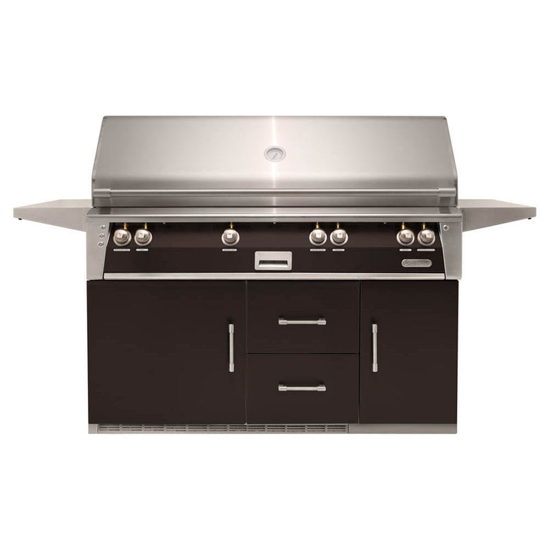 Alfresco 56" Luxury All-Grill Refrigerated Cart - ALXE-56BFGR