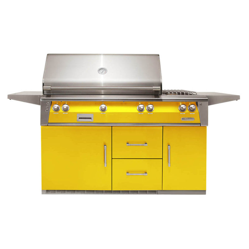 Alfresco 56" Refrigerator Cart Grill with Sear Zone - ALXE-56SZR