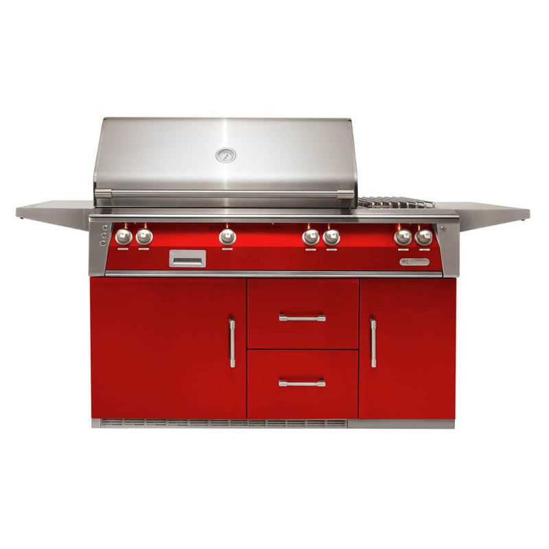 Alfresco 56" Refrigerator Cart Grill with Sear Zone - ALXE-56SZR