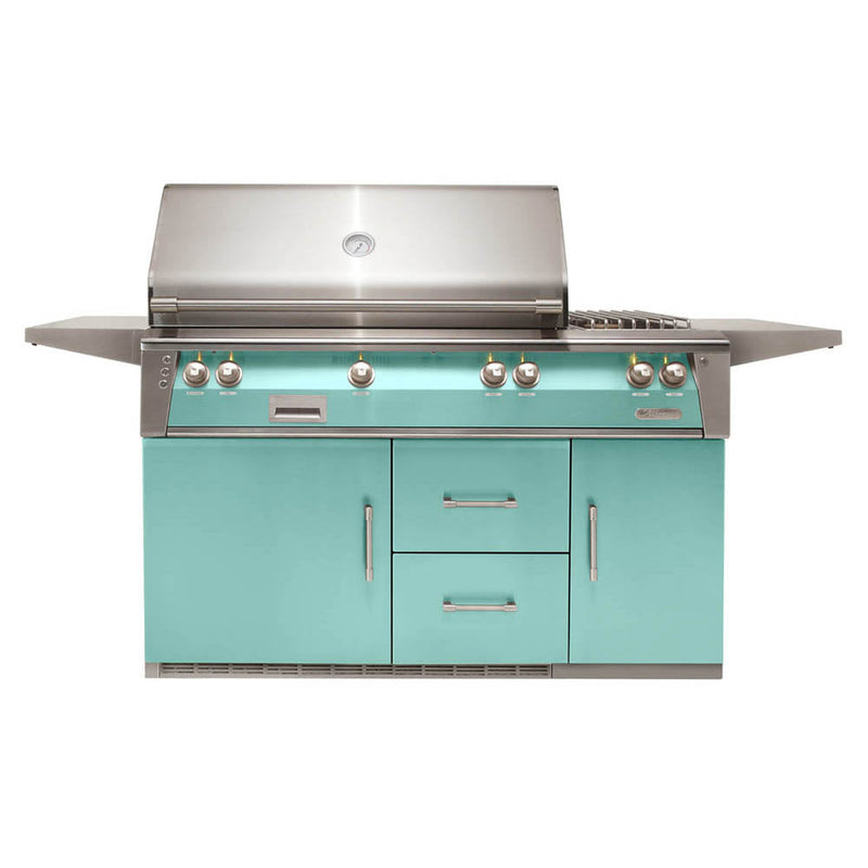 Alfresco 56" Refrigerator Cart Grill with Sear Zone - ALXE-56SZR