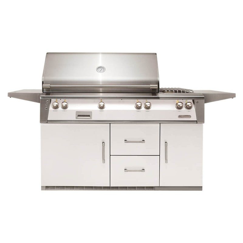 Alfresco 56" Refrigerator Cart Grill with Sear Zone - ALXE-56SZR