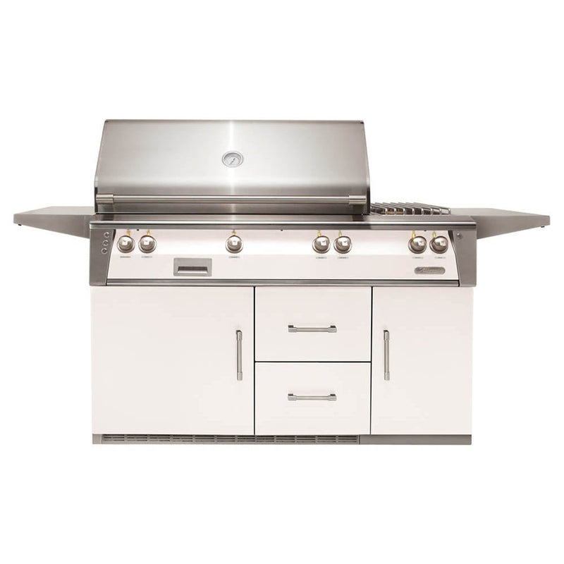 Alfresco 56" Refrigerator Cart Grill with Sear Zone - ALXE-56SZR