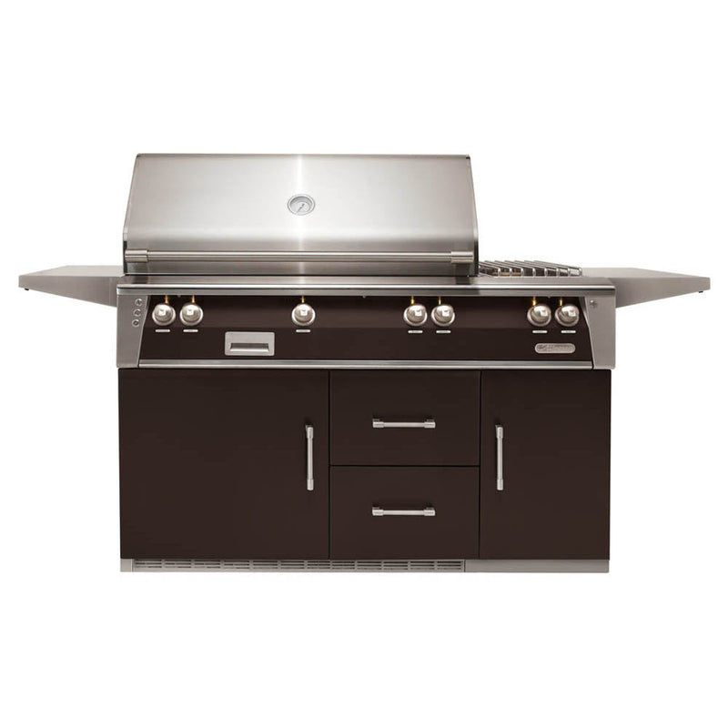 Alfresco 56" Refrigerator Cart Grill with Sear Zone - ALXE-56SZR
