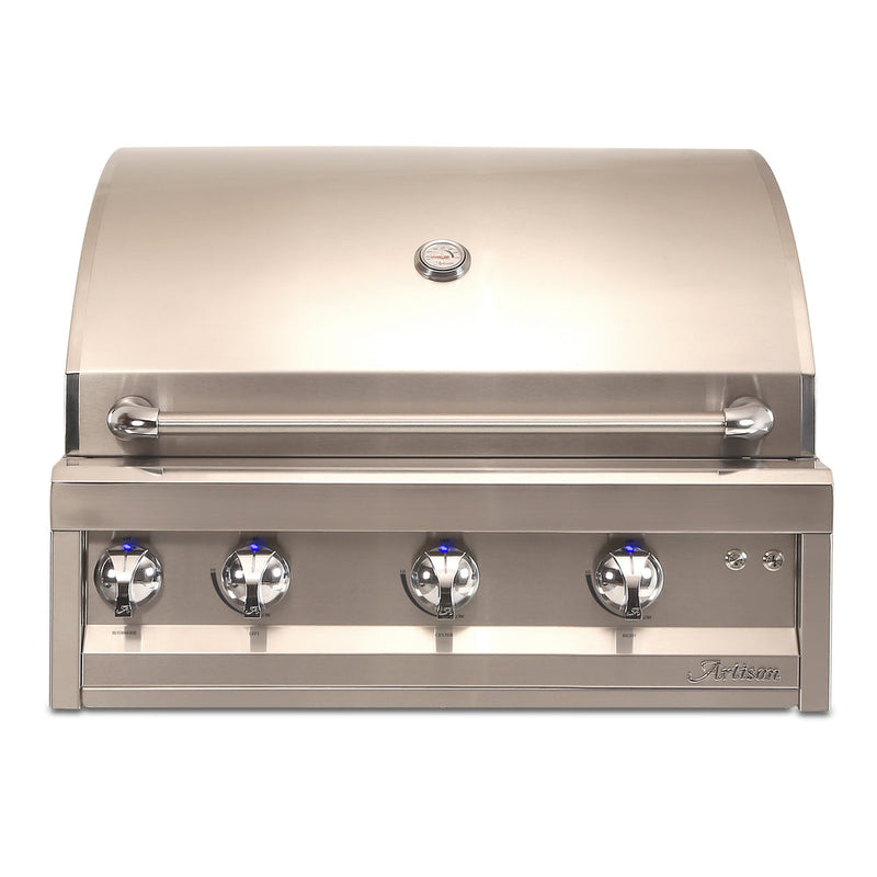Artisan Professional 32" 3-Burner Built-In Grill with Rotisserie - ARTP-32 
