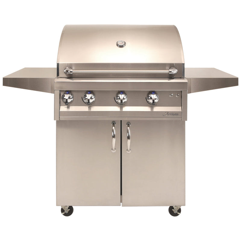 Artisan Professional 32" 3-Burner Freestanding Cart Grill with Rotisserie - ARTP-32C 