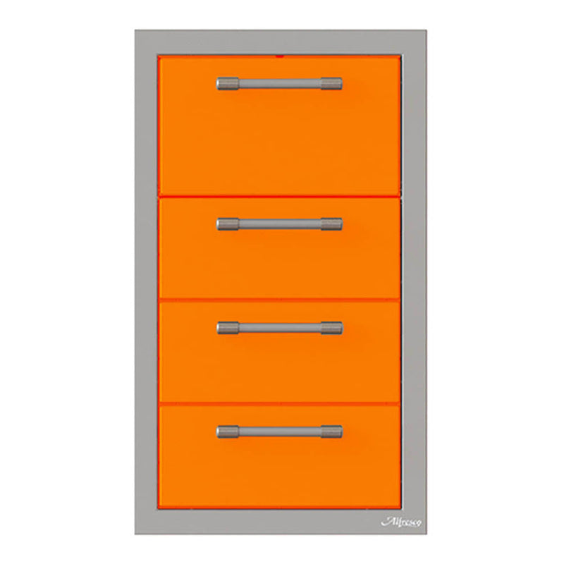 Alfresco 17" Triple Drawer, Towel Holder Combo - AXE-3DRTH-SC