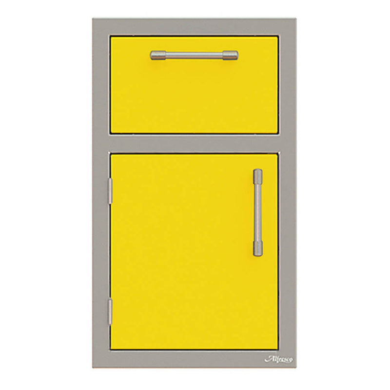 Alfresco 17" Door, Towel Holder Combo, Hinge Left - AXE-DTH-L-SC