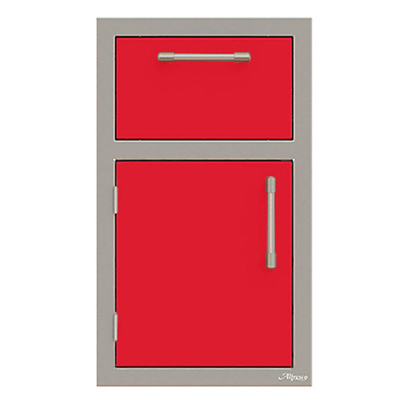 Alfresco 17" Door, Towel Holder Combo, Hinge Left - AXE-DTH-L-SC