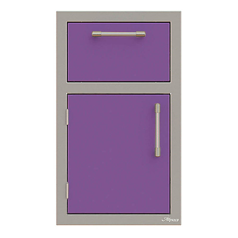 Alfresco 17" Door, Towel Holder Combo, Hinge Left - AXE-DTH-L-SC