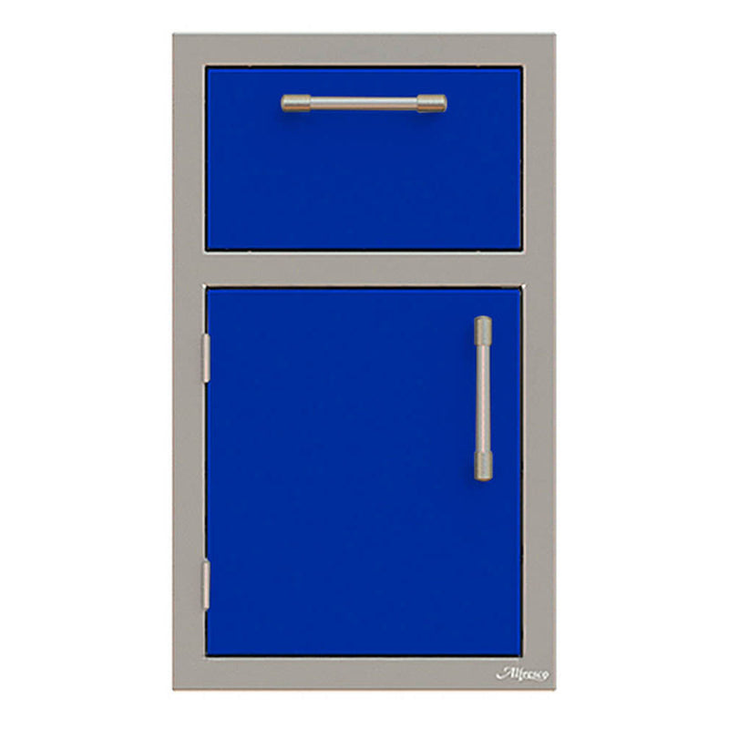 Alfresco 17" Door, Towel Holder Combo, Hinge Left - AXE-DTH-L-SC