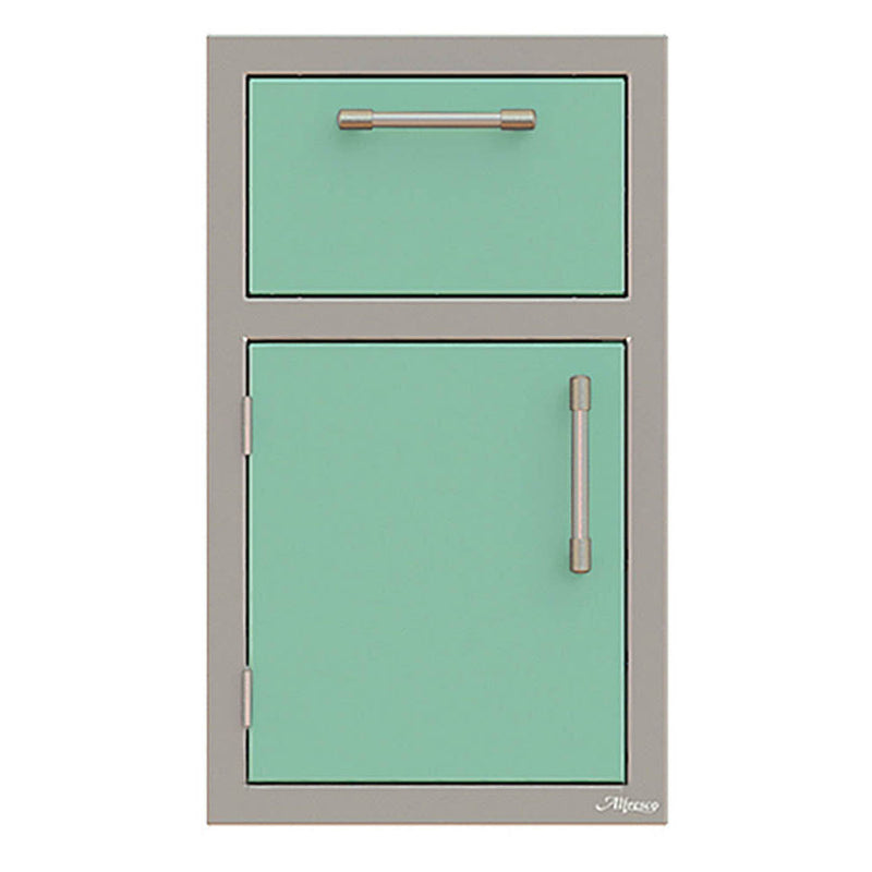 Alfresco 17" Door, Towel Holder Combo, Hinge Left - AXE-DTH-L-SC