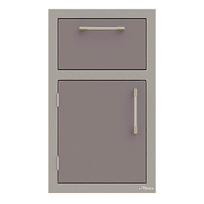 Alfresco 17" Door, Towel Holder Combo, Hinge Left - AXE-DTH-L-SC