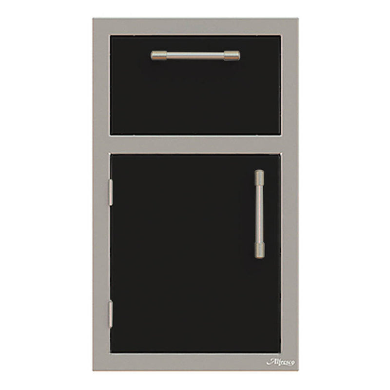 Alfresco 17" Door, Towel Holder Combo, Hinge Left - AXE-DTH-L-SC