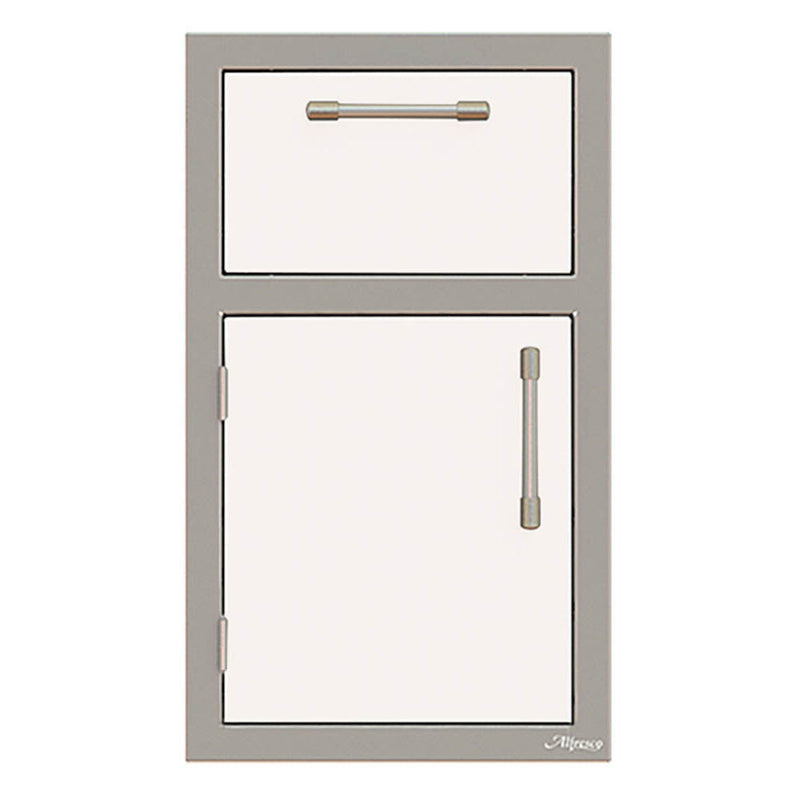 Alfresco 17" Door, Towel Holder Combo, Hinge Left - AXE-DTH-L-SC