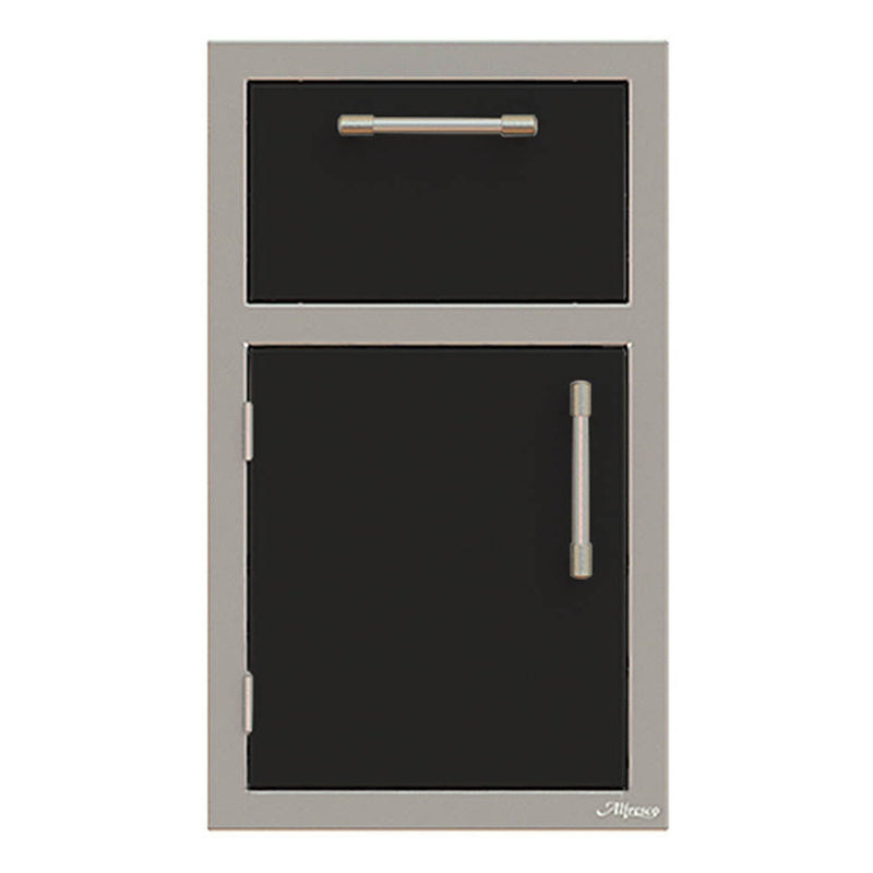 Alfresco 17" Door, Towel Holder Combo, Hinge Left - AXE-DTH-L-SC