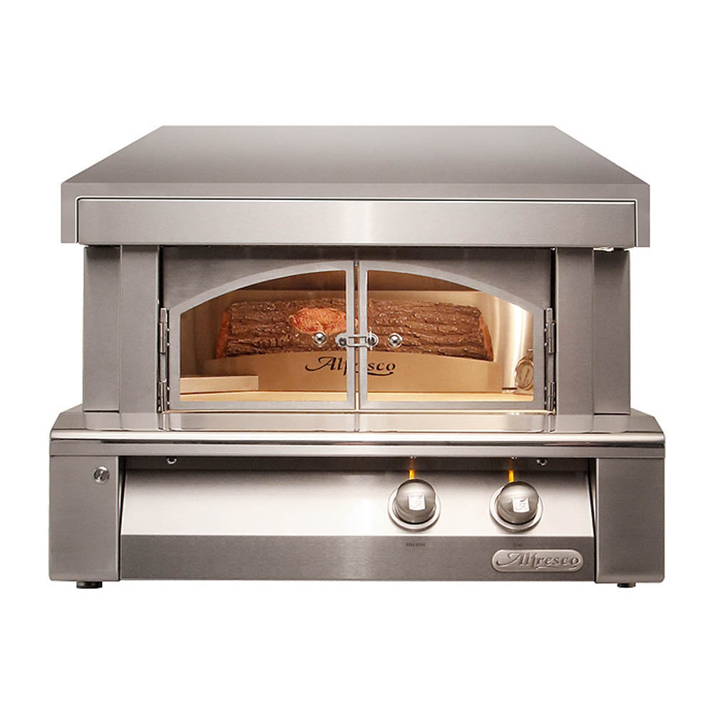 Alfresco Pizza Oven Plus Built-In - AXE-PZA-BI — AlfrescoOutdoor.com